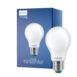 Philips MASTER LED Ampoule Ultra Efficient E27 Poire Dépolie 2.3W 485lm - 827 Blanc Très Chaud | Équivalent 40W