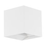Eglo Applique Murale Calpi Aluminium Blanc Up & Down 3.3W 340lm - 830 Blanc Chaud | IP44 
