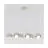 Emibig Suspension Luminaire Boom Acier Brun | Convient pour 6x G9 - Max 8W