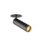 SLV Grip! Acier Spot Noir 21W 2010lm - 930 Blanc Chaud | Meilleur Rendu Des Couleurs - Dimmable