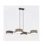 Emibig Suspension Luminaire Drumz Acier Brun | Convient pour 4x E14 - Max 10W