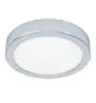 Eglo Plafonnier Éclairage de salle de bains Fueva 6 Acier Chrome 7.5W 1000lm - 827-840-865 CCT