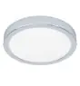 Eglo Plafonnier Éclairage de salle de bains Fueva 6 Acier Chrome 11.5W 1550lm - 827-840-865 CCT