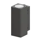 Ledvance Applique Murale Urban Vario Aluminium Gris Up & Down 27W 2700lm - 830-840 CCT | IP65 - Dali Dimmable