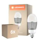 Lot 6x Ledvance LED ampoule HQL LED P E27 41W 6000lm - 840 Blanc Froid | Équivalent 125W