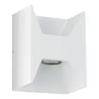 Eglo Applique Murale Morino Extérieur Aluminium Blanc Up & Down 5W 460lm - 830 Blanc Chaud